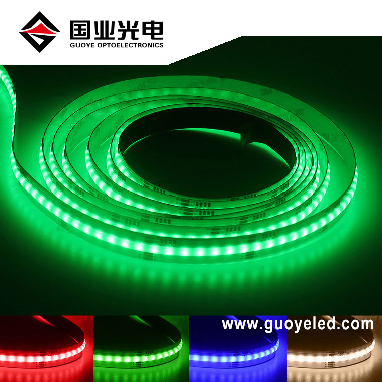 Cob led pasek rgbw